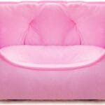 pawstrip Cute Princess Dog Bed Pink Puppy Bed for Small Dogs Breathable Cat Couch Bowknot Pet Cushion Comfortable Kitten Nest Girl Doggy Sofa, Waterproof Bottom (Pink)