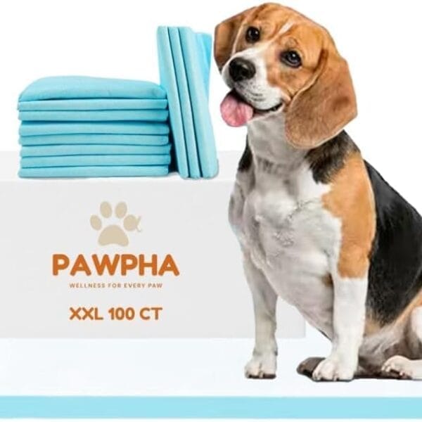 UltraCare Superabsorbent Leak Proof Odor Free Pet Friendly Puppy Pads, Best Potty-Training Disposable Pads, Gentle on Paws Pads XXL 100 XX Large 30x36 100 Count