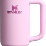STANLEY Quencher H2.0 Tumbler with Handle and Straw 30 oz | Flowstate 3-Position Lid | Cup Holder Compatible for Travel | Insulated Stainless Steel Cup | BPA-Free | Cherry Blossom
