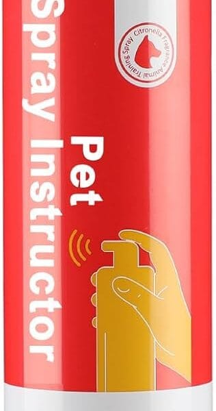 Corrector Spray Dog Trainer, 80ml 1 Pack Dog Corrector Spray for Dogs to Stops Barking, Jumping Up Attacks & Unwanted Dog Behaviour Humane Effective