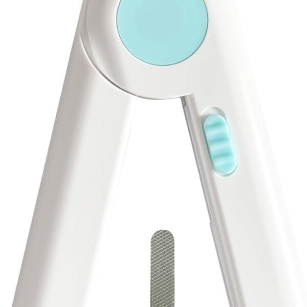 Pet Nail Clippers with Light - Safe Trimming for Cats & Dogs, Illuminates Quick to Prevent Overcutting, Includes Nail File for Thick Nails