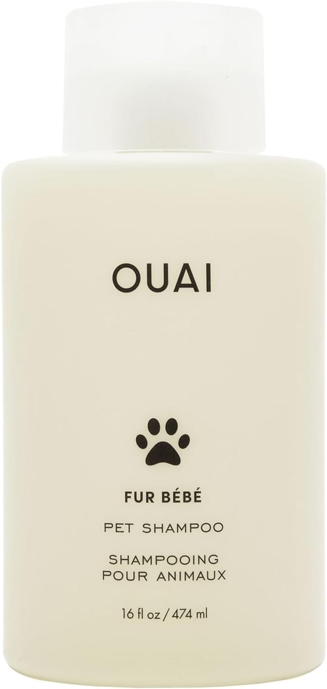 OUAI Fur Bb Pet Shampoo, Mercer Street Scent - Dog Shampoo and Coat Wash for Hydrating, Cleansing and Adding Shine - Pet Supplies by OUAI (16 Fl Oz) OUAI Fur Bb Pet Shampoo, Mercer Street Scent - Dog Shampoo and Coat Wash for Hydrating, Cleansing and Adding Shine - Pet Supplies by OUAI (16 Fl Oz)