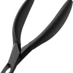 BEZOX Professional Pet Nail Clippers, Premium Sharp & Safe Pets' Paw Trimmer for Large Dogs and Small Animals, Soft Grip Cat Claw Cutter with Built-in Spring - Black Handle