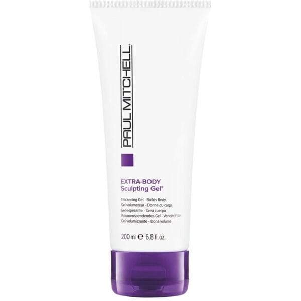 Paul Mitchell Extra-Body Sculpting Gel, Adds Fullness + Styling Control, For Fine Hair