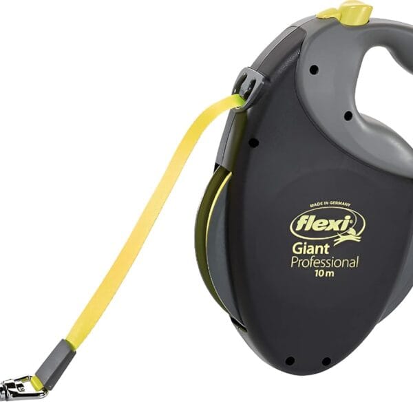 Flexi Bogdahn International Giant Neon Tape Dog Lead (8M) (Large/50kg)