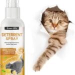 Green Hills Cat Deterrent Spray,Anti-Scratch Deterrent for Furniture, Sofas, Rugs, Curtains,Indoor & Outdoor Cat Repellent Spray,120ML