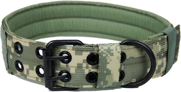 Tactical Scorpion Gear Dog Collar Canine Dog K9 Training Walking Military- Nylon