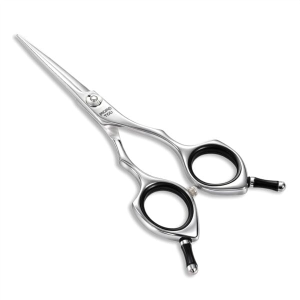 Dog Grooming Scissors 5 inch Small Straight Scissors Super Light Professional 440C Stainless Steel Pet Shears for Trimming Face and Paws Nose Ear Easy Use.