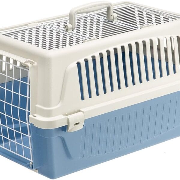 Ferplast Atlas Pet Carrier | Small Pet Carrier for Dogs & Cats w/Top & Front Door Access