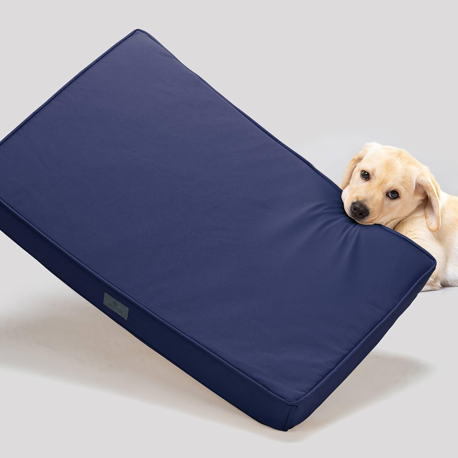 Veehoo Chew Proof Dog Bed for Crate, Durable XL Dog Crate Bed with Hidden Zipper, Outdoor Waterproof Pet Bed with Removable Washable Cover, Memory Foam Bed for Large Dogs Veehoo Chew Proof Dog Bed for Crate, Durable XL Dog Crate Bed with Hidden Zipper, Outdoor Waterproof Pet Bed with Removable Washable Cover, Memory Foam Bed for Large Dogs