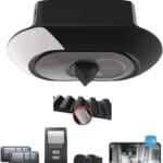 Chamberlain B4643T Smart Built in Camera-myQ Smartphone Controlled-Ultra Quiet, Strong Belt Drive, Blue Garage Door Opener