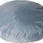 Molly Mutt Water-Resistant Dog Bed Liner, Nylon Bed Liner For Dogs, Easy To Clean, Gray, Round, 36x36x4.75