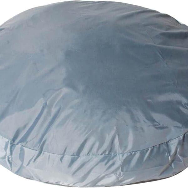 Molly Mutt Water-Resistant Dog Bed Liner, Nylon Bed Liner For Dogs, Easy To Clean, Gray, Round, 36x36x4.75