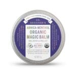 Dr. Bronner's - Organic Magic Balm (Arnica-Menthol, 2 Ounce) - Made with Organic Beeswax and Organic Hemp Oil, Relieves and Relaxes Sore Muscles and Achy Joints, Moisturizes and Soothes Dry Skin