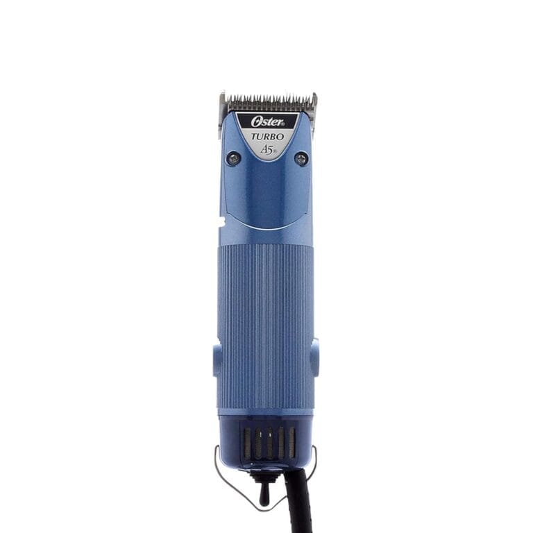 Oster A5 Hair Clippers for Dog, Cat, and Pet Grooming with 2 Speed Settings and Detachable Blade, Blue