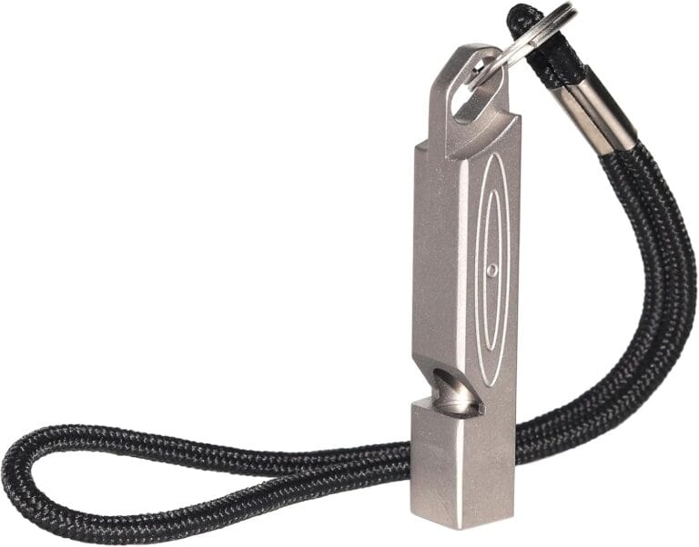 Dog Whistle to Make Dogs Come to You, Emergency Whistle Survival Loud for Women, Metal Whistle with Lanyard, Kayak Whistle Emergency Waterproof for Hikers