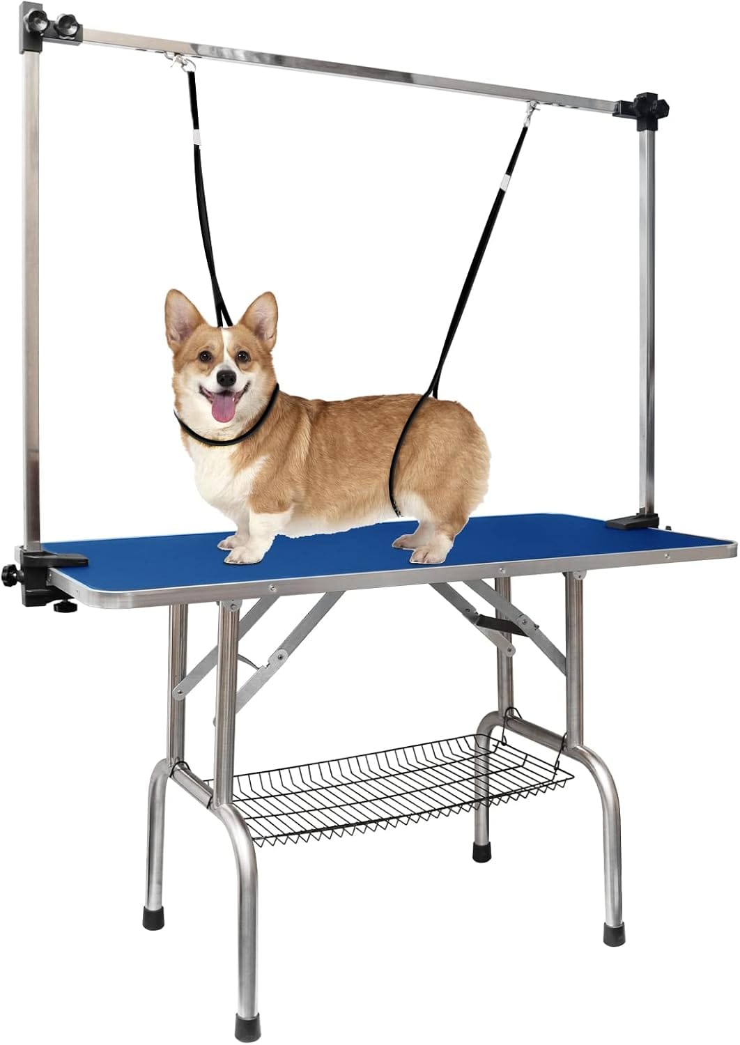 LOVMOR 36 Inch Dog Grooming Table,Adjustable Home Pet Grooming Tables with Arm/Noose/Mesh Tray LOVMOR 36 Inch Dog Grooming Table,Adjustable Home Pet Grooming Tables with Arm/Noose/Mesh Tray