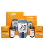 Home Blood Cholesterol Test Kit Total Cholesterol &Triglycerides - Included CURO L5 Digital Meter - 10 Total Test Strips & 10 Triglycerides Test Strips Easy Use, Accurate Results All-Inclusive Kit