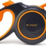 Retractable Dog Leash, Great Leash Retractable for Small/Medium/Large Dogs up to 110 lbs, Strong Nylon Tape, Tangle Free, One-Hand Brake