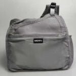 Small Dog Sling Carrier Bag, Hands-Free Dog Carrier Sling with Safety Buckle, Breathable Mesh, Adjustable Strap, Padded Back, Storage Pockets, Pet Carrier for Dogs, Cats, Puppies up to 8lbs