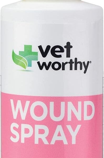 Vet Worthy Wound Spray for Dogs (4 oz)