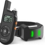 Dog Training Collar Waterproof Rechargeable Dog Shock Collar with Remote, Beep Vibration and Shock 3 Training Modes, Light and Keypad Lock Mode, Up to 1000Ft Remote Range