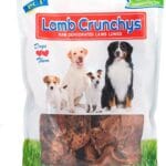 PCI Pet Center Inc. Lamb Crunchys Raw Dehydrated Lamb Lungs Dog Treats, 16 Ounce Pack, LAM-016MC