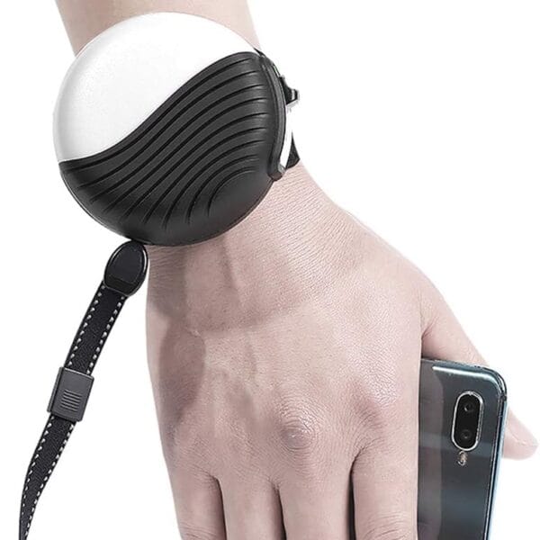 Retractable Hands Free Dog Leash, 360 Tangle-Free Heavy Duty Wrist Dog Walking Leash with 8.2 ft strong Cord and Reflective Nylon Tape, One Button Brake, Pause, Lock for Small Dog or Cat up to 55 lbs