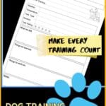 DOG TRAINING LOG BOOK: Tracking handbook for better Pet training, follow up on your exercises and improve every time!: Trainers logbook - professional ... to journal your and your dogs success!