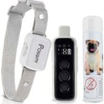 Citronella Dog Collar with Remote, Safer 3 Modes Spray/Vibration/Beep Dog Training Collar, Humane No Shock Citronella Bark Collar, Rechargeable 1000ft Range Spray Dog Collar -Only Works with Remote