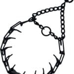 Adjustable Dog o Pull ollar for Small Medium Large Dogs (Black, M)