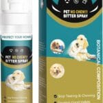 Bitter Apple Spray for Dogs, Effectively, No Chew Spray for Dogs Stop Licking Biting & Destructive Behavior Protect Your Furniture Prevent Licking Injuries Indoor/Outdoor Training Deterrent (150ML)