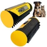 King Kanine Pet Grooming Brush, Self Cleaning Deshedding | Multi-Use Tool for Dogs, Cats & Horses for All Life Stages | Brush Pet for Grooming and Loose Hair | Perfect for Medium & Large Coats