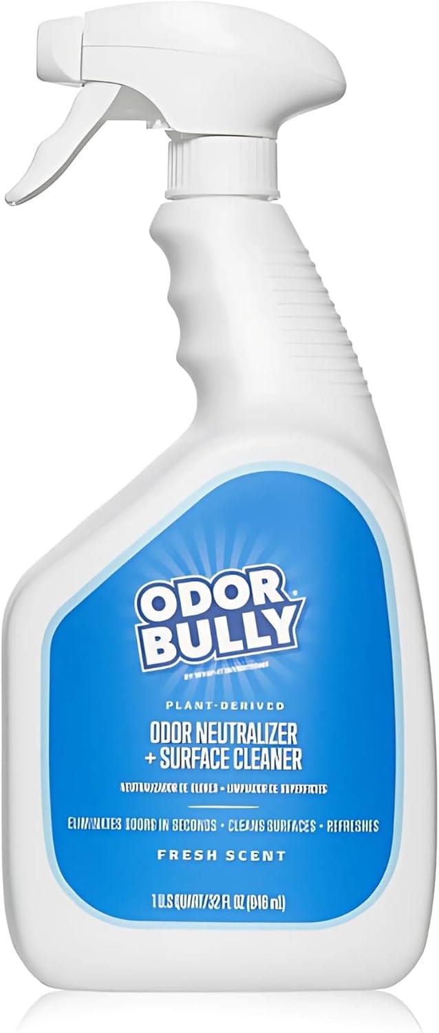 Whip-It Odor Bully Instant Odor Neutralizer Spray - Stain Remover and Odor Eliminator for Home and Car in One - 32oz Whip-It Odor Bully Instant Odor Neutralizer Spray - Stain Remover and Odor Eliminator for Home and Car in One - 32oz