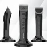 Kenchii Flash Dog Clippers for Grooming 4-in-1 Digital Cordless Cat & Dog Grooming Clipper for Pet Care, Precision Pet Grooming Trim, Shape, and Style Effortlessly, Black