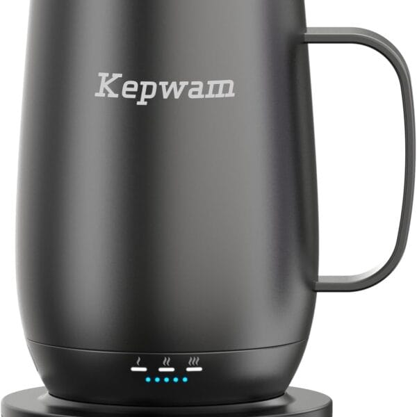 Heated Coffee Mug T2-Plus, 20oz Leading Large Capacity Self Heating Coffee Mug, Up to 8 Hrs Battery & Hot Up to 149, Smart Coffee Mug for Women, Men