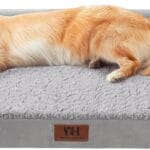 Orthopedic Dog Beds Extra Large Sized Dog, Pet Sofa Bed with Removable Washable Cover, Egg Foam Support, Bolster Cushion for Comfortable Sleep, Waterproof & Non-Slip Bottom Bed