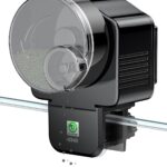 Pawfly Automatic Fish Feeder for Aquarium, Auto Vacation Timer for Tank 60 ml Adjustable Fish Food Dispenser for Pellets Strips, Battery Operated (Battery Not Included)