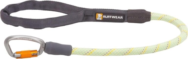 Ruffwear, Knot-a-Long Dog Leash, 30-inch Short Rope Lead, Moss Green
