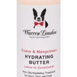 Warren London Hydrating Butter Leave in Pet Conditioner for Dogs | Lotion for Skin and Coat | Aloe Puppy & Dog Conditioner for Hair Detangler, Dry Skin, & Pet Fur Dandruff | Made in USA | Guava 8oz