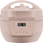 Instant Pot 4QT RIO Mini 7-in-1 Multi-Cooker, Pressure Cooker, Slow cook, Saut, Steam, Rice Maker, Yogurt, & Warmer, Rosewater, 4 Quarts