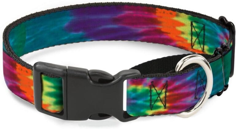Buckle-Down Bd Tie Dye Martingale Dog Collar, 1" Wide-Fits 9-15" Neck-Small
