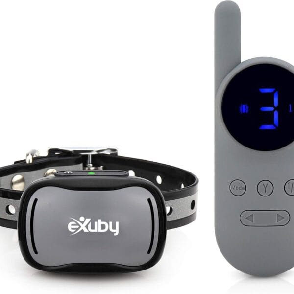 eXuby  Small & Gentle Cat Training Collar w/Remote - Designed for Training Cats - Prevents Unwanted Behaviors - 3 Different Correction Modes - 9 Intensity Levels - Water Resistant  Sleek Design