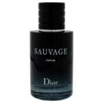 Dior Sauvage Parfum Spray for Men 2.0 Ounces, clear