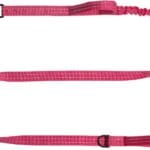 ICEFANG Tactical Dog Leash,K9 Training Walking Bungee Lead with 2 Control Handle,Heavy Duty Quick Release Metal Clasp,for Medium Large Breed (Reflective Rose, 6 FT)