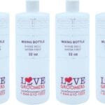 GROOMER ESSENTALS 32oz Dilution Bottles - Set of 4 - Professional Dog Grooming Mixing Bottles for Shampoo, Conditioner, and Solutions