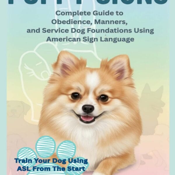 Puppy Signs: Train Your Dog Using ASL From the Start: The Complete Guide to Obedience, Manners, and Service Dog Foundations Using American Sign Language (ASL) Signs