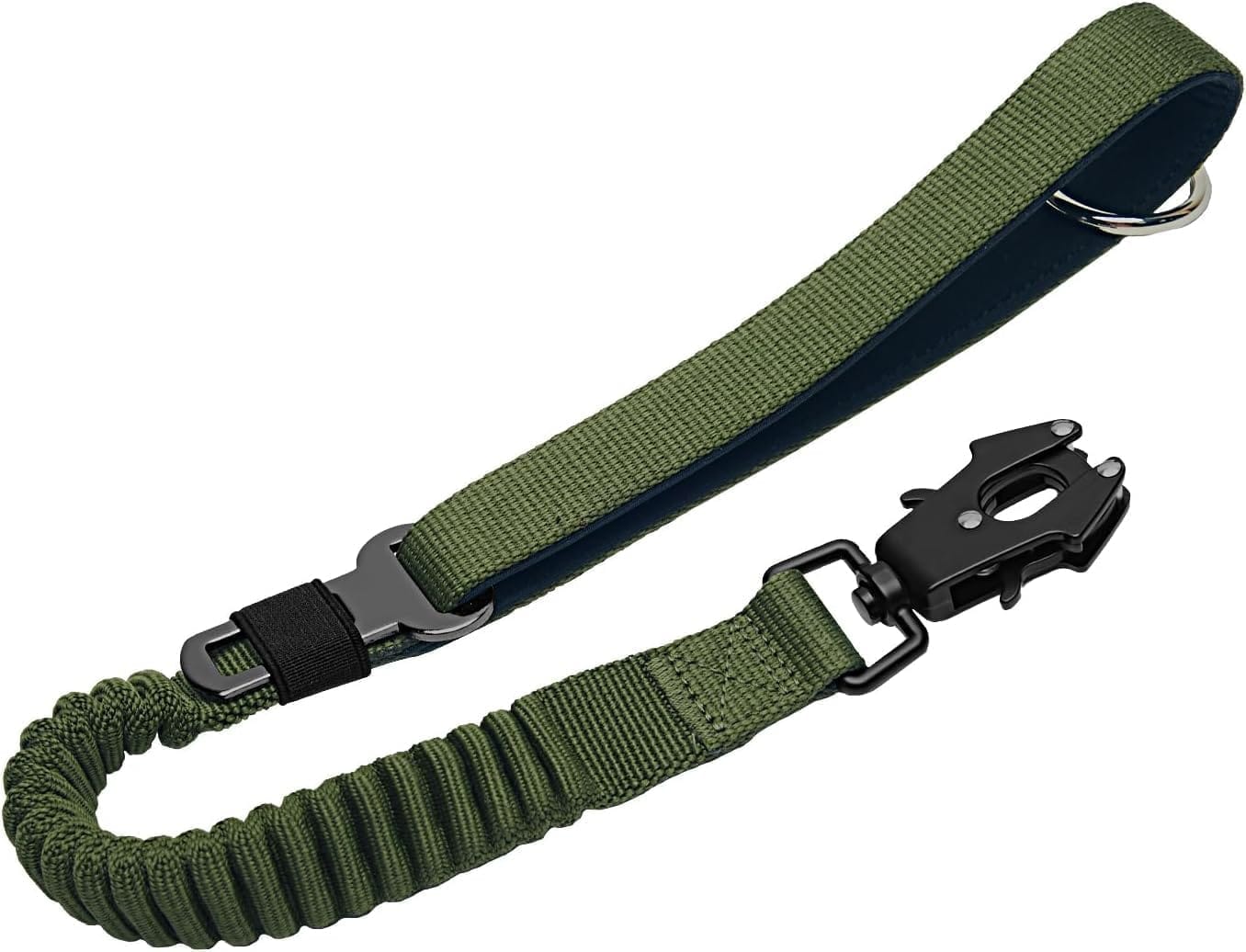 20 Strong Short Leash for Dog, Heavy Duty Bungee Dogs Leash with Padded Handle Car Seatbelt, Dog Training Leashs for Large or Medium Dogs - Can be Used with Other leashes (Army Green) 20 Strong Short Leash for Dog, Heavy Duty Bungee Dogs Leash with Padded Handle Car Seatbelt, Dog Training Leashs for Large or Medium Dogs - Can be Used with Other leashes (Army Green)