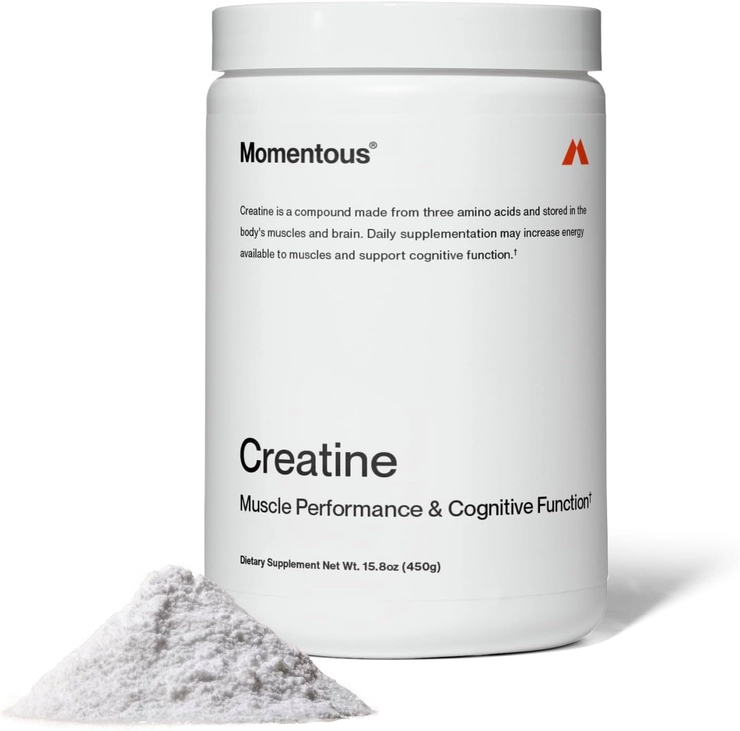 Momentous Creatine Monohydrate Powder - Creapure Creatine Powder - Supports Strength, Lean Muscle, & Recovery for Men & Women - NSF Certified for Sport - 5 g per Serving - 90 Servings Momentous Creatine Monohydrate Powder - Creapure Creatine Powder - Supports Strength, Lean Muscle, & Recovery for Men & Women - NSF Certified for Sport - 5 g per Serving - 90 Servings