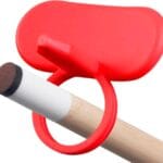Stick Grip Trainer Billiard Training Aids with Instruction Manual, Billiards Accessories Practice Tool for Precision Alignment Cue Ball Trainer Pool Table Accessory Snooker Silicone Ring Billar